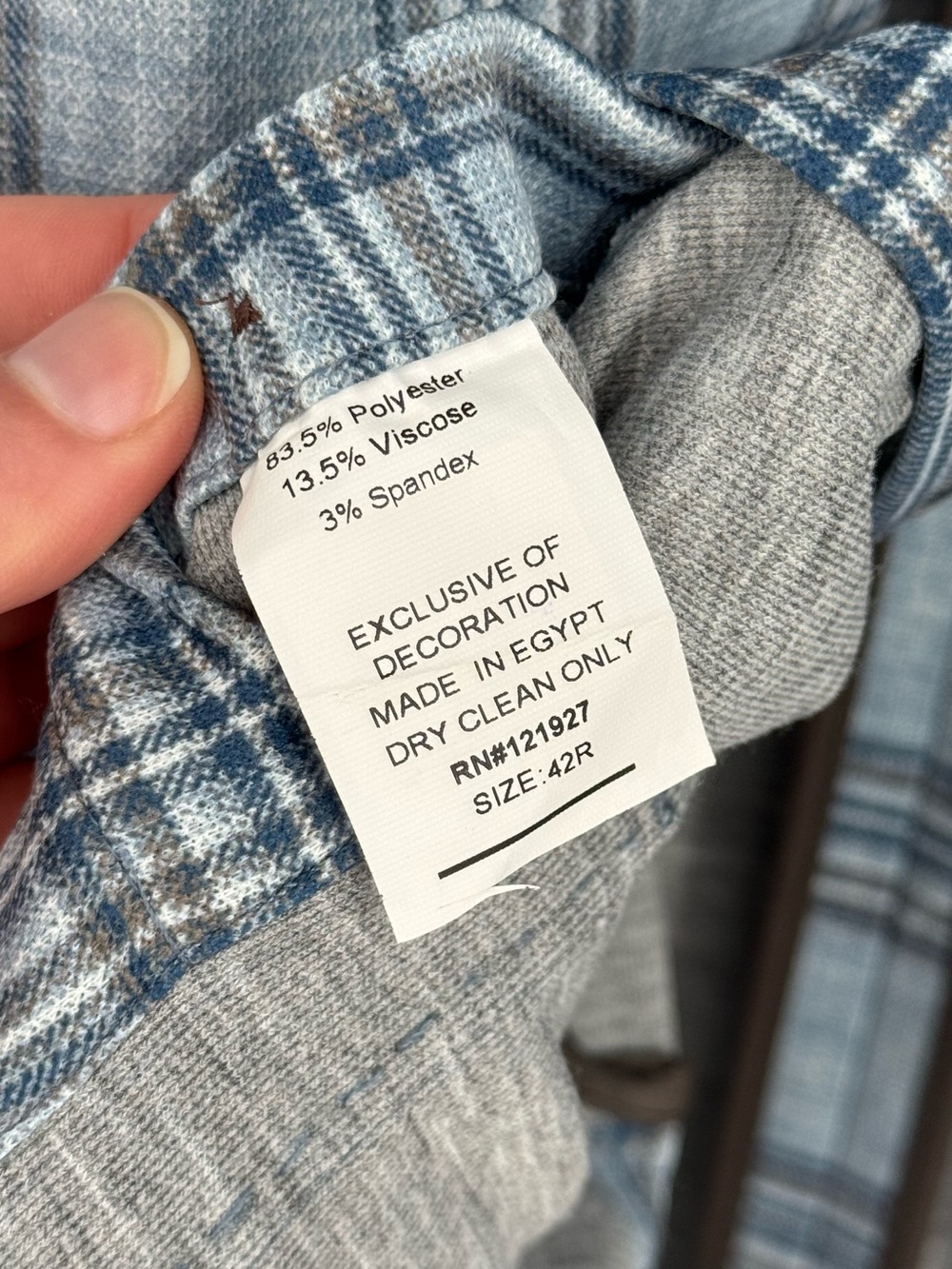 Johnnie-O NWOT Samuel Top Shelf Printed Knit Sport Coat Golf Blue 42R - Picture 13 of 16